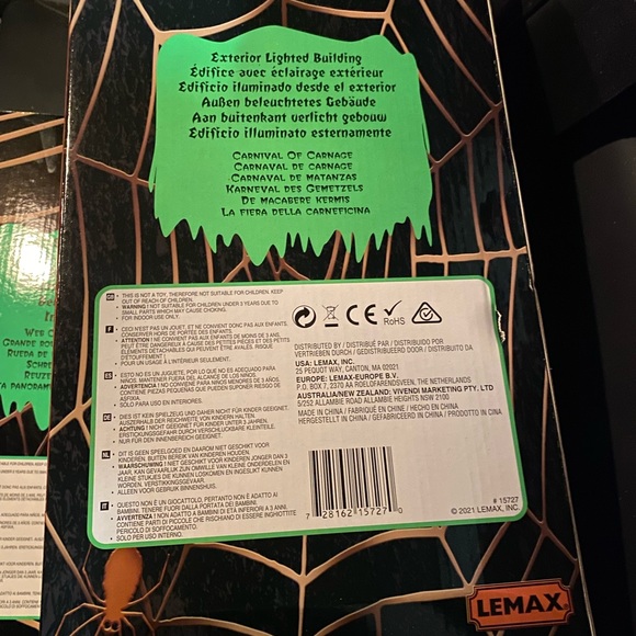 Two (2) Lemax Spooky Town villages! Never opened! - Picture 4 of 4